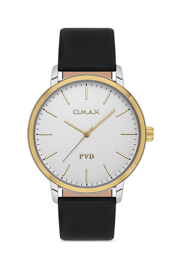 Omax Leather Men's Watches 00PR0039N008