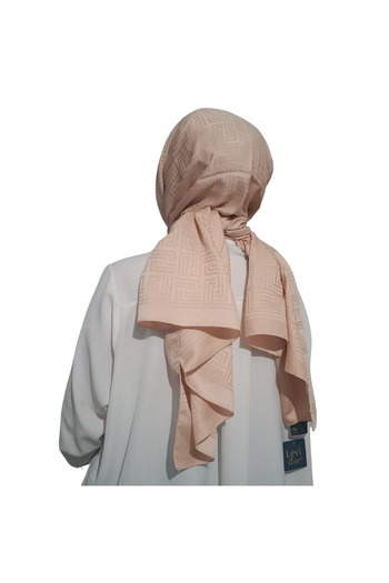 Levidor Blue Jacquard Shawl