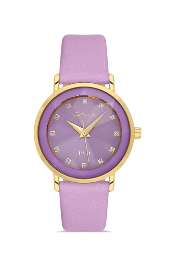 Omax Leather Women's Watch - 00ZEC004QC1C Model