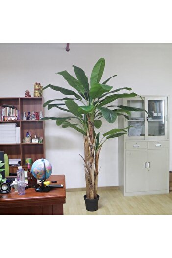 Nettenevime Yapay Ağaç Dev Muz Ağacı Yapay Starliçe 280cm 3 Gövdeli