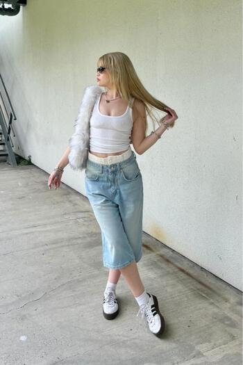 Bases Light Blue Bermuda Shorts - Boxer Detailed