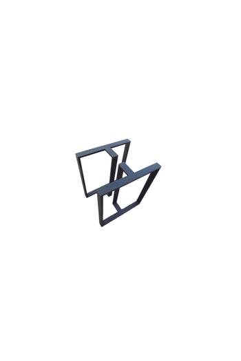 Mavienerji Picior decorativ din metal pentru masa, picior pentru masa, picioare pentru mobila 70x60 cm