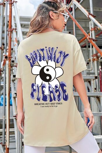 trendypassion Μπλουζάκι Unisex Positivite Design