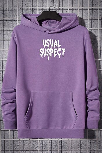 trendypassion Φούτερ με στάμπα Unisex Usual Suspect πίσω