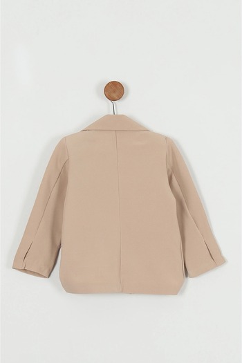 Cemix 4-15 Years Girl's Classic Blazer Jacket
