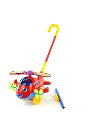 Tuğra Chubby Helicopter with Toy Stick and Sound