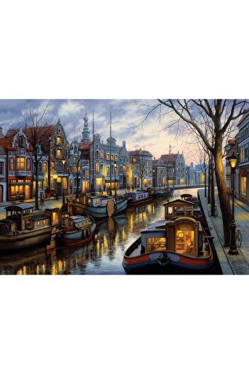 Art Puzzle 1500 Piece Puzzle Channel Lights 5389