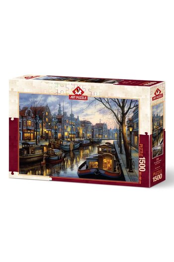 Art Puzzle 1500 Piece Puzzle Channel Lights 5389