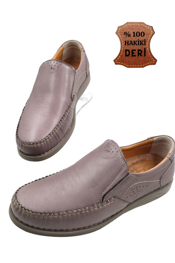 nazenintasarımlar Genuine Leather Men's Casual Shoes - Ultra Comfortable Seasonal