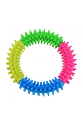 CMT Cat Dog Teeth Cleaner Scratcher Toy Biting Chewing Ball