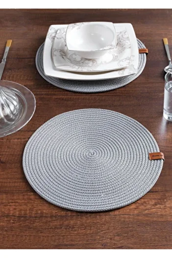 HandmadeSNM 6-Piece Charger Set - American Placemat, Handmade and Presentation Placemat