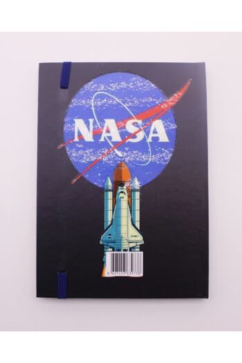 Deco Elit Rubberized Unlined Hard Cover NASA Notebook