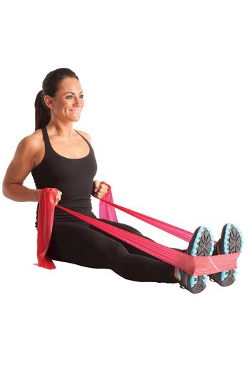 THERABAND Original Package 1.5 meter Yellow Exercise Band Yellow Dispenser