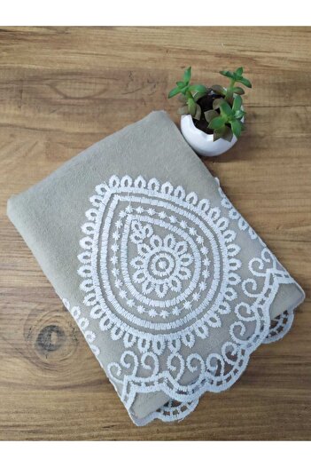 Çeyiz Bahçesi Venus Cappuccino Velvet Towel 50&90
