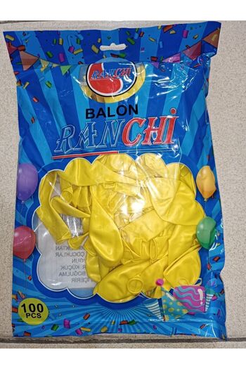 ASL 100 Lü Metalik Balon 14/a Birinci Kalite