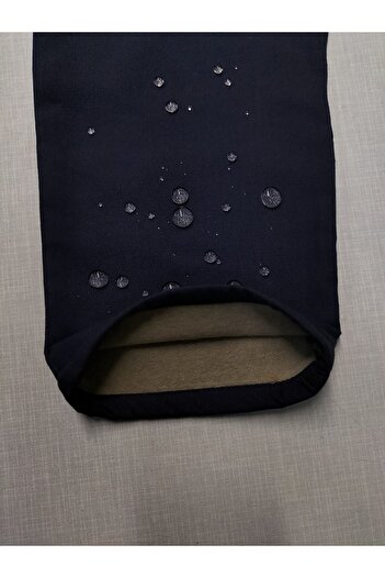 BeyzDenim navy blue gendarmerie and regular wear thermal fleece cargo pants
