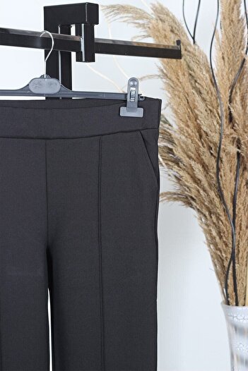 ModaMinar Women's Skuba Crepe Fabric Grassy Large Size Trousers