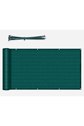 pamukkale branda Balcony Iron Curtain Green Guardrail Curtain Mesh 80 X 750