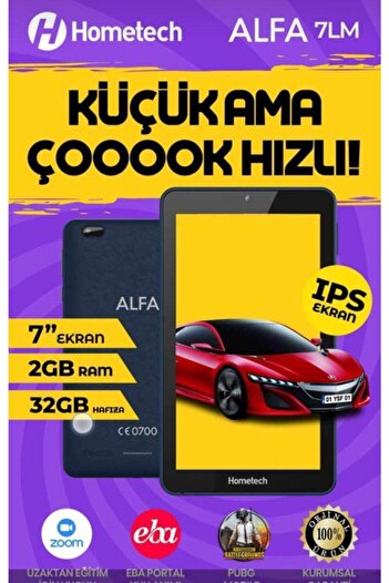 Hometech Alfa 7lm Eba Destekli Tablet