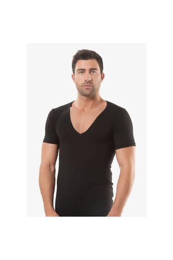 Elegant 2 Piece Deep V Neck