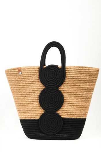 MaVaux Vanillia Large Handmade - Jute Beach Bag