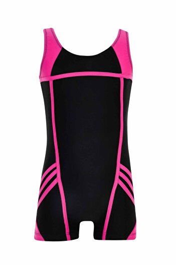 NEOPY Girl's Sports Swimmer - Swimsuit with Shorts