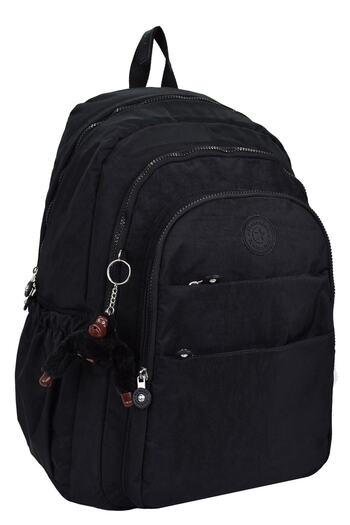 ELATAE Waterproof Crinkle Fabric Orthopedic Multi-Compartment School Backpack