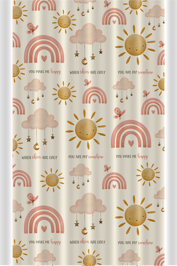 Bertille Home Children's and Baby's Room Background Curtain Single Wing (Child Room Curtain)