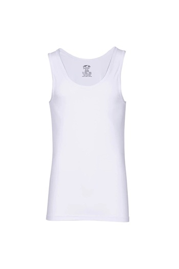 Şahin Men's Undershirt - 3 Pieces, Thick Strap, 47% Modal, 47% Cotton, 6% Elastane