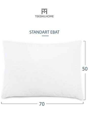 TeksNil Home | %100 Pamuk Sıvı Geçirmez 2’li Yastık Alezi Koruyucu | Koruyucu Yastık Kılıfı | 50 X 70 |