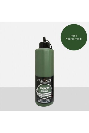 Cadence Hibrit Multisurface Akrilik Boya 500 Ml H051 Yaprak Yeşili