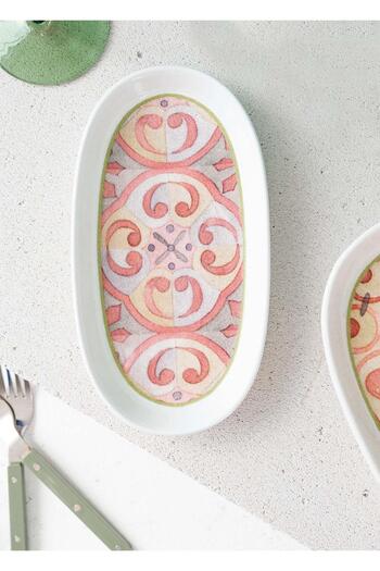 The Mia Dolce Vita 2-Piece Oval Serivis - 21 cm