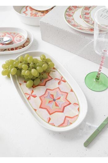 The Mia Dolce Vita 2-Piece Oval Serving Set - 29 cm