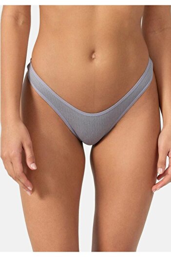Miss Puddra 7-Piece Anthracite Corded Thong Set