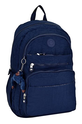 ELATAE Waterproof Crinkle Fabric Orthopedic Multi-Compartment School Backpack