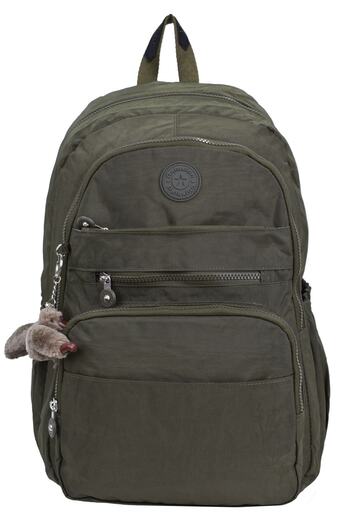 ELATAE Waterproof Crinkle Fabric Orthopedic Multi-Compartment School Backpack