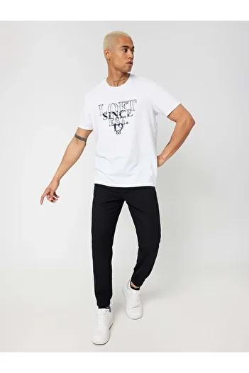 Loft Men's Black Trousers LF2029015 - 34 ST07492