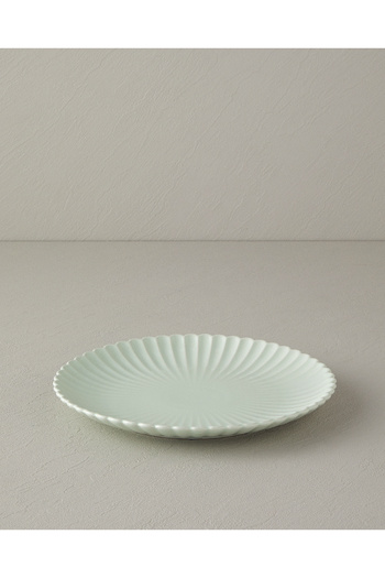 English Home Fiore New Base - Mint Colored Bicycle Serving Plate