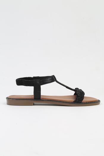 Pierre Cardin ® |   Pc-7140 - 3076 Black-Women's Sandals