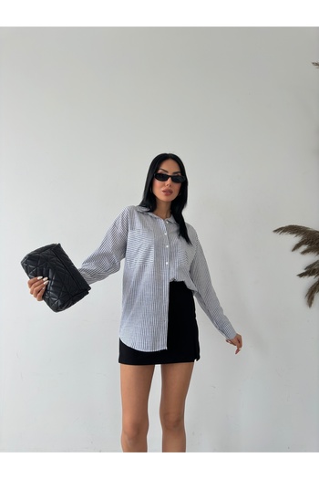 Fiori Summer Striped Shirt