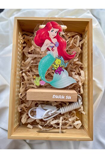 mogokids Deniz kılı  bebek çocuk odası masa lambası  aydınlatma isimli