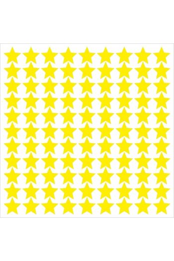 Kt Grup Colorful Star Sticker