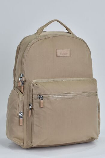 ELATAE Unisex Multi-Eye Daily Travel School Backpack 17295