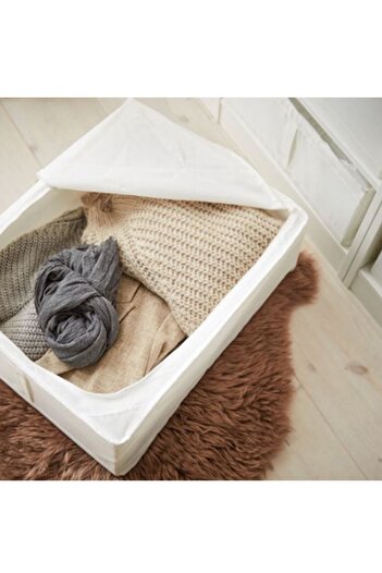 IKEA Saklama Kutusu, Beyaz 44x55x19 Cm