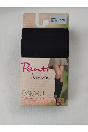 Penti Black Bamboo Trousers Socks 2-Piece