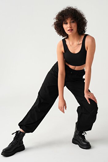 GİYSA Women's Waist and Leg Stoppers Trousers