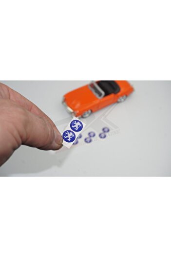 Peugeot Logo Jantă Torpedo Volan 12mm Drop Sticker Set de logo-uri