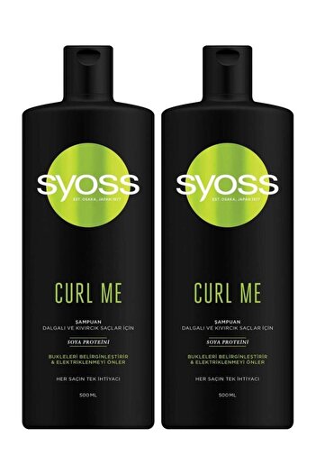 Syoss Curl Me Curl - Defining Shampoo 500 ml Set of 2