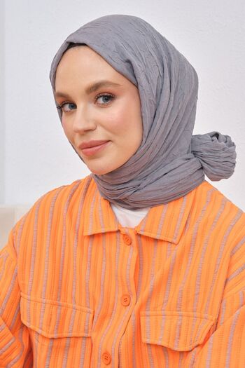 Şalland Bamboo Kraş Cotton Shawl