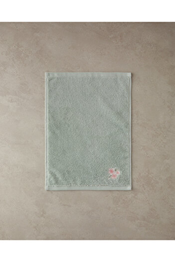 English Home Набір бавовняних рушників для обличчя Water Green Flower Chain